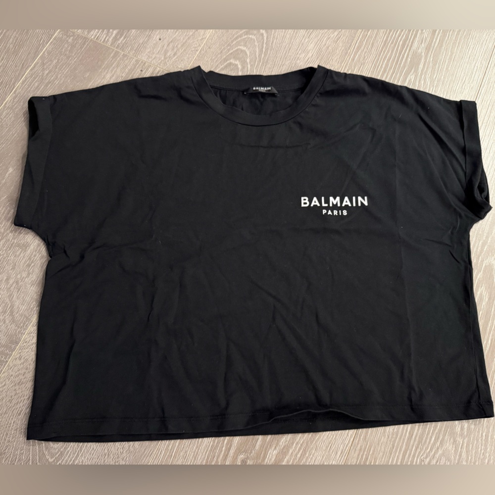 Balmain Elegant Black Tee